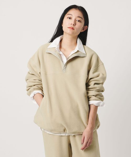 MARW UNITED ARROWS/＜MARW UNITED ARROWS＞ハーフスナップ フリース プルオーバー/その他トップス