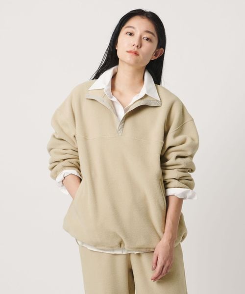 MARW UNITED ARROWS/＜MARW UNITED ARROWS＞ハーフスナップ フリース プルオーバー/その他トップス