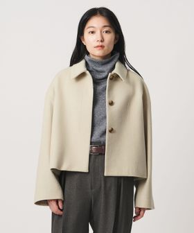 MARW UNITED ARROWS/＜MARW UNITED ARROWS＞スタンドカラー ショートコート/その他コート / ブルゾン