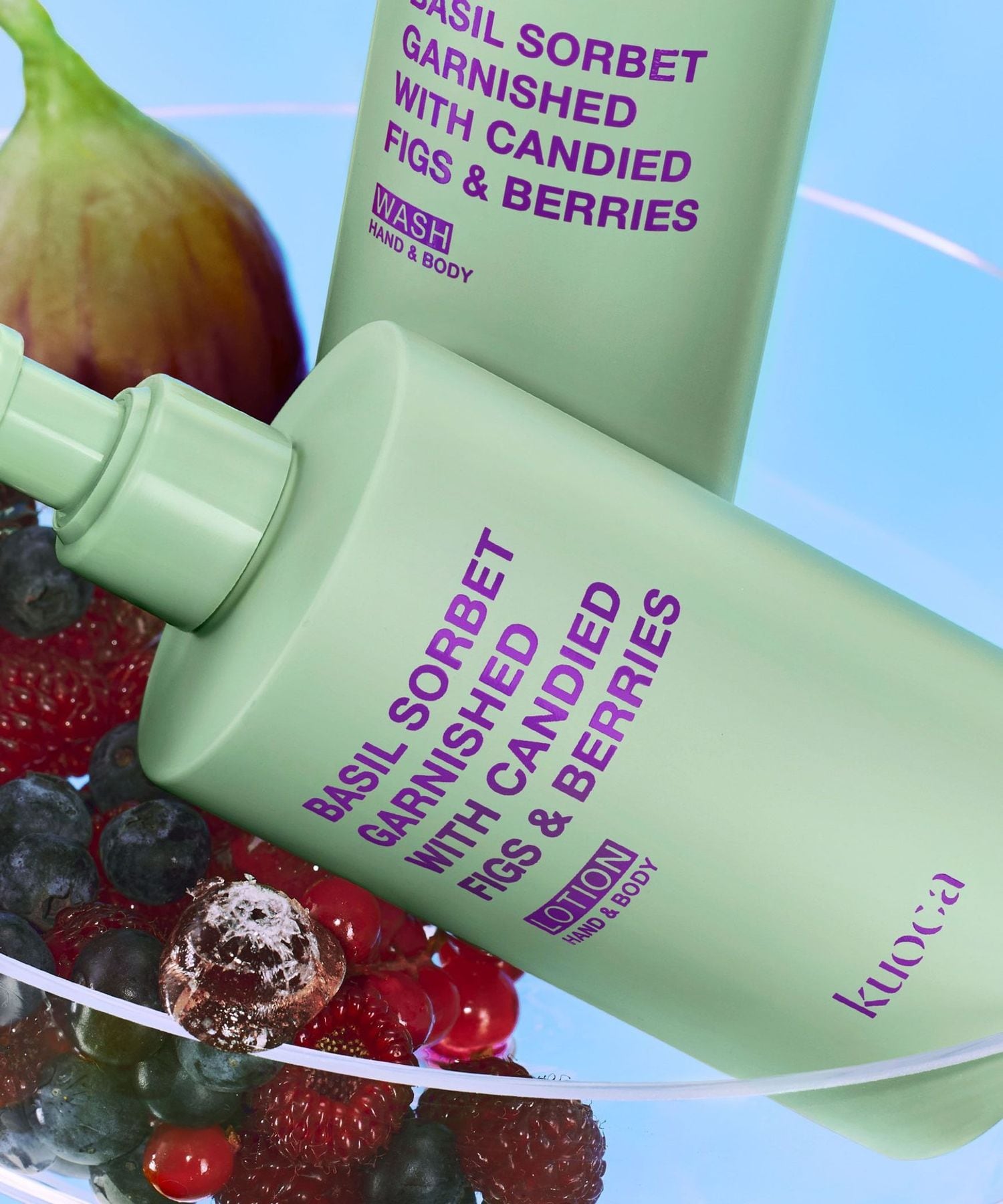 kuoca＞BASIL SORBET HAND&BODY LOTION /ハンド＆ボディローション