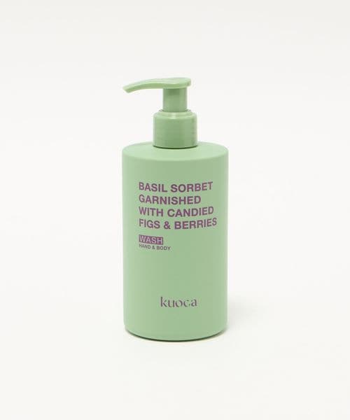 kuoca/＜kuoca＞BASIL SORBET HAND&BODY WASH /ハンド＆ボディウォッシュ/石鹸 / ボディソープ / 入浴剤