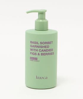 kuoca/＜kuoca＞BASIL SORBET HAND&BODY WASH /ハンド＆ボディウォッシュ/石鹸 / ボディソープ / 入浴剤
