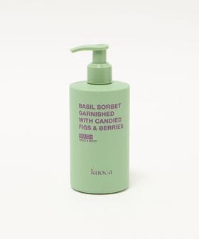 kuoca/＜kuoca＞BASIL SORBET HAND&BODY WASH /ハンド＆ボディウォッシュ/石鹸 / ボディソープ / 入浴剤