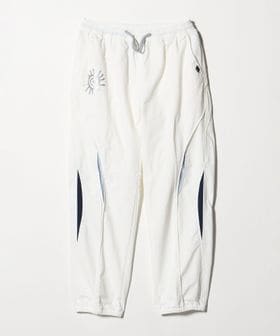 SOMEWHERE OUTSIDE HIKING COMPANY/＜SOMEWHERE OUTSIDE HIKING COMPANY＞カーブ メッシュパネル トラックパンツ/WHITE/その他パンツ