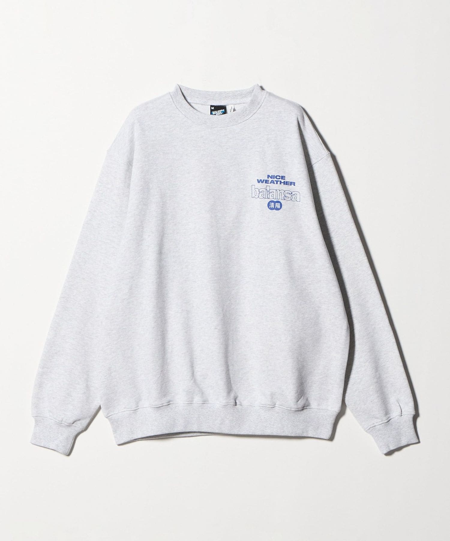 『kfr 』グレー スウェットシャツ SOUND SHOP balansa kfr 』グレー スウェットシャツ SOUND SHOP balansa kfr 様専用