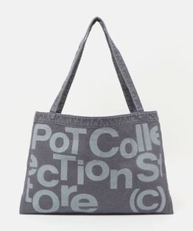 POT/＜POT＞レタリングプリント トートバッグ/トートバッグ