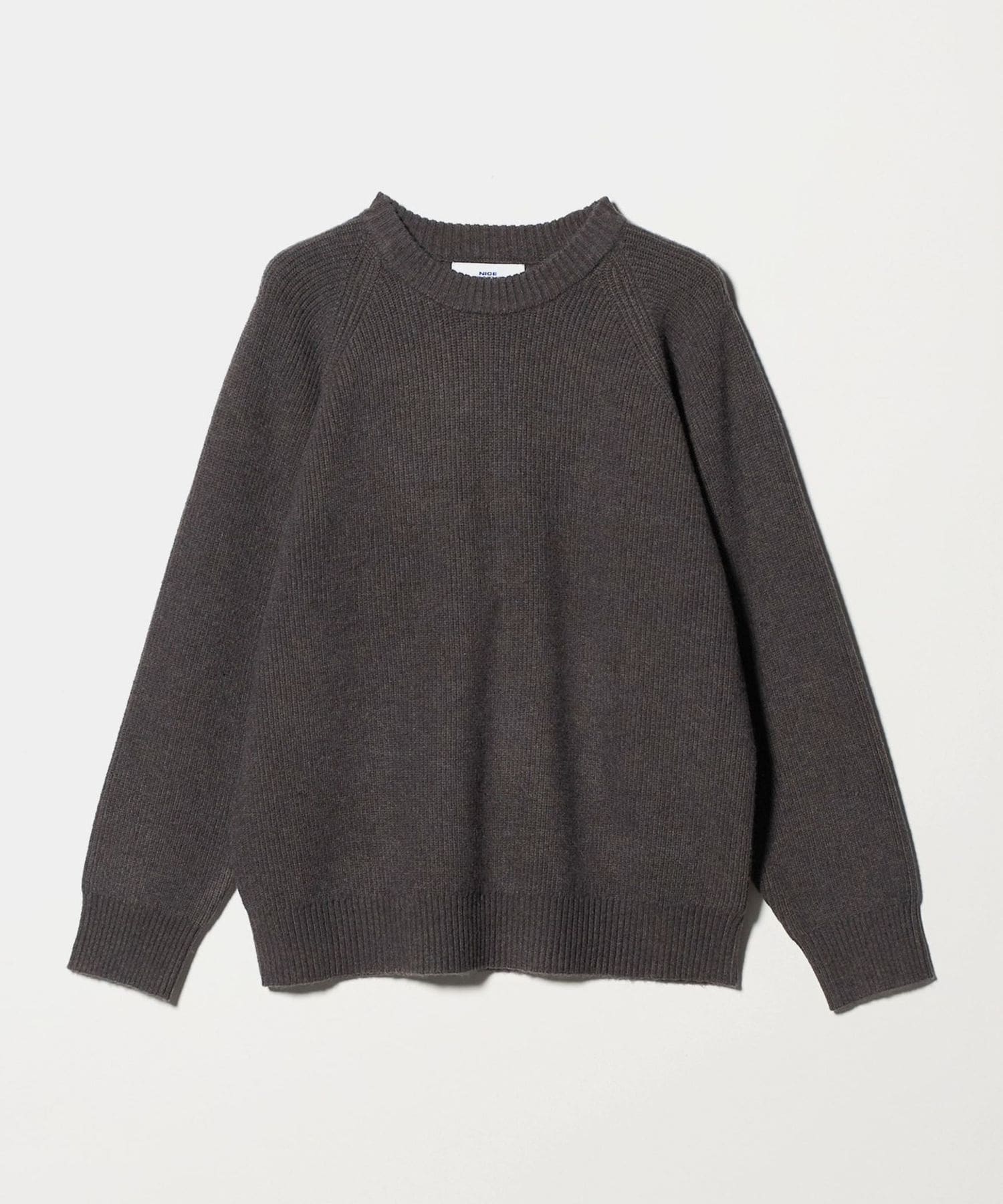 NICE WEATHER＞アゼ クルーネックニット