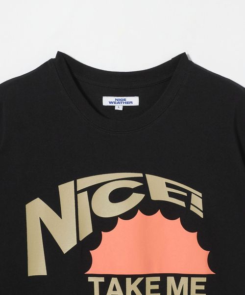 NICE WEATHER＞NICE Tシャツ