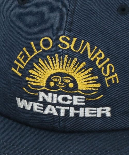 別注】＜HELLO SUNRISE＞ ロゴ キャップ