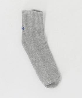 NICE WEATHER/＜NICE WEATHER＞シグネチャーロゴ カラーショートソックス/ソックス / 靴下