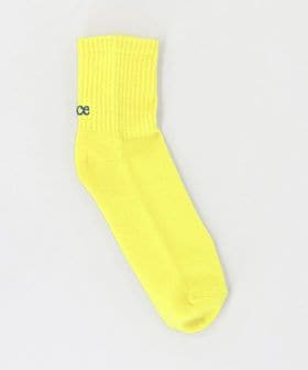 NICE WEATHER/＜NICE WEATHER＞シグネチャーロゴ カラーショートソックス/ソックス / 靴下