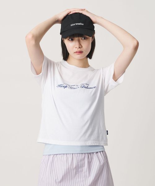 NICE WEATHER/＜NICE WEATHER＞Keep Your Balance Tシャツ/Tシャツ / カットソー