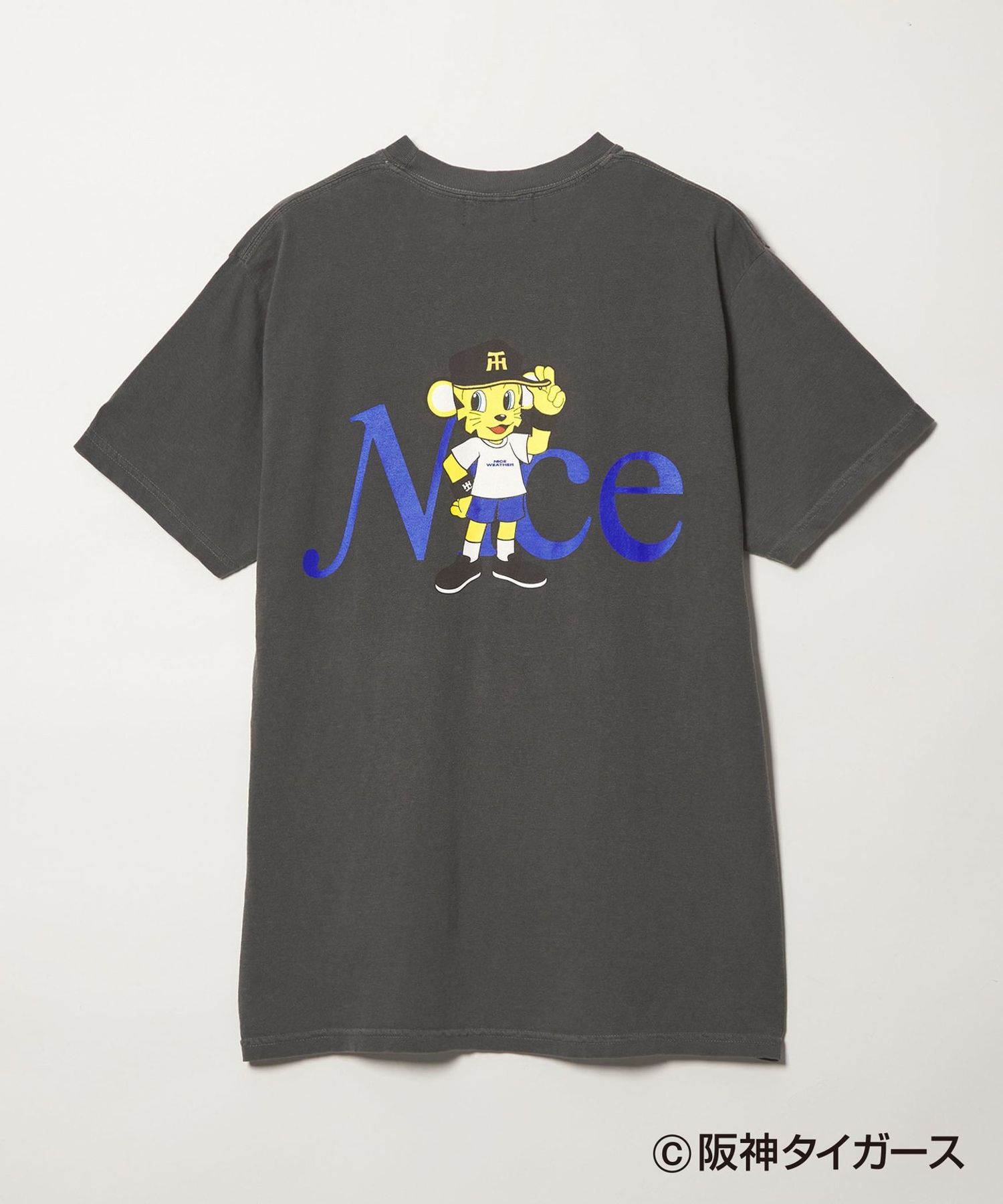 阪神タイガース × NICE WEATHER＞トラッキー Tシャツ