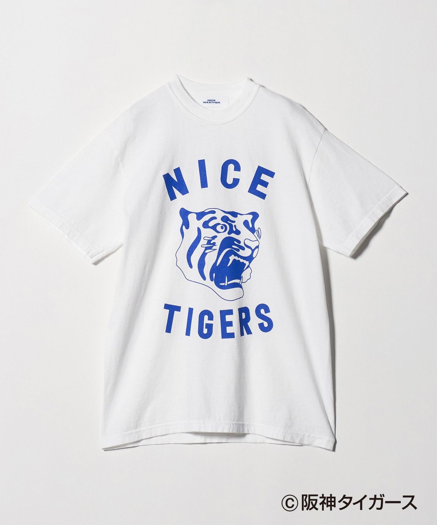 ※ヴィレッジタイガーのみです！※ 阪神タイガース × NICE WEATHER＞NICE TIGER Tシャツ