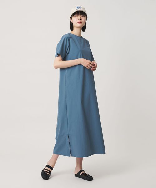 NICE WEATHER/＜NICE WEATHER＞ボートネック ワンピース/ワンピース