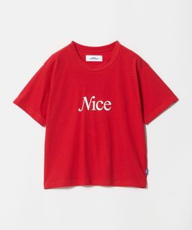 NICE WEATHER/＜NICE WEATHER＞ウィメンズ NICE ロゴ Tシャツ/Tシャツ / カットソー