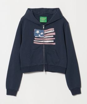 NICE WEATHER/＜PETER＞USA FLAG ジップフーディ/カーディガン / ボレロ