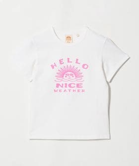 HELLO SUNRISE/【別注】＜HELLO SUNRISE＞ウィメンズ ロゴプリント Tシャツ/Tシャツ / カットソー