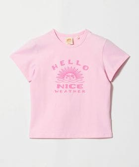 HELLO SUNRISE/【別注】＜HELLO SUNRISE＞ウィメンズ ロゴプリント Tシャツ/Tシャツ / カットソー