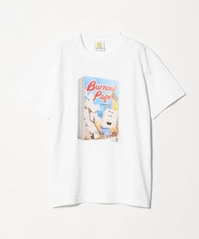 NICE WEATHER/＜Entripaper＞バーンアウトページ Tシャツ/Tシャツ / カットソー