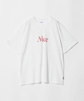 NICE WEATHER/＜NICE WEATHER＞NICE ロゴ Tシャツ/Tシャツ / カットソー