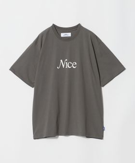 NICE WEATHER/＜NICE WEATHER＞NICE ロゴ Tシャツ/Tシャツ / カットソー