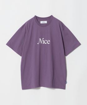 NICE WEATHER/＜NICE WEATHER＞NICE ロゴ Tシャツ/Tシャツ / カットソー