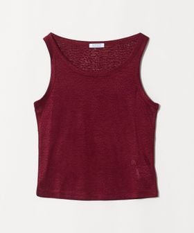 NICE WEATHER/＜PISCESS＞フローラル メッシュ スリーブレス トップス/Tシャツ / カットソー