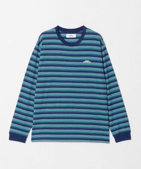NICE WEATHER/＜NICE WEATHER＞マルチボーダー ロングスリーブ Tシャツ/Tシャツ / カットソー