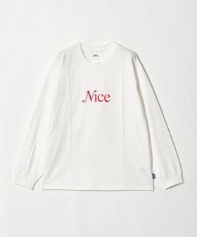NICE WEATHER/＜NICE WEATHER＞NICE ロゴ ロング スリーブTシャツ/Tシャツ / カットソー
