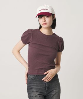 NICE WEATHER/＜NICE WEATHER＞ヘルシーギャザースリーブトップス/Tシャツ / カットソー