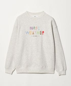 NICE WEATHER/＜NICE WEATHER＞タイポグラフィーロゴ スウェット プルオーバー/スウェット / パーカー
