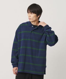 NICE WEATHER/＜NICE WEATHER＞ボーダー ロングスリーブ ポロシャツ/Tシャツ / カットソー
