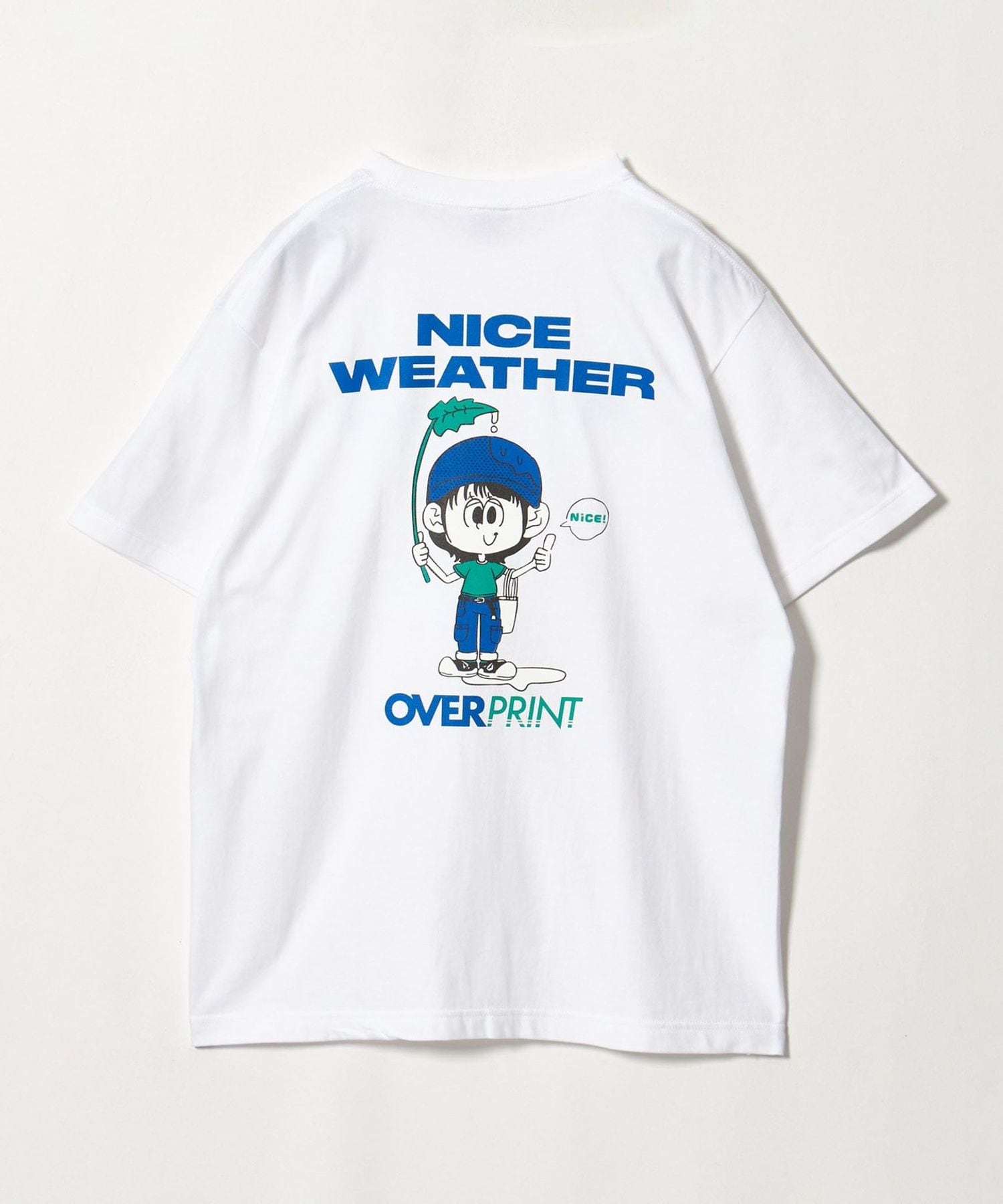 別注】＜over print × なえなの＞プリント Tシャツ/ZERO ZERO HERO
