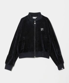 NICE WEATHER/ ＜FILA＞ベロア トラックトップ/カーディガン / ボレロ
