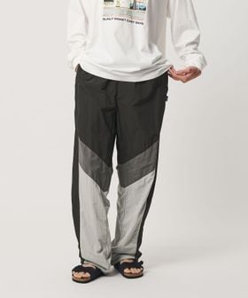 NICE WEATHER/＜NICE WEATHER＞レトロスポーツ トラックパンツ/ブラック/その他パンツ