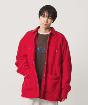 NICE WEATHER/＜NICE WEATHER＞フリースオーバーシャツ/シャツ / ブラウス