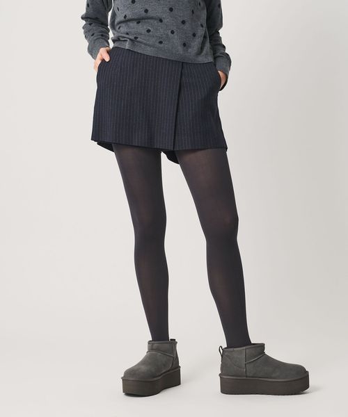 NICE WEATHER/＜NICE WEATHER＞ストライプ ヘリンボーン スコート/ショート / ハーフパンツ