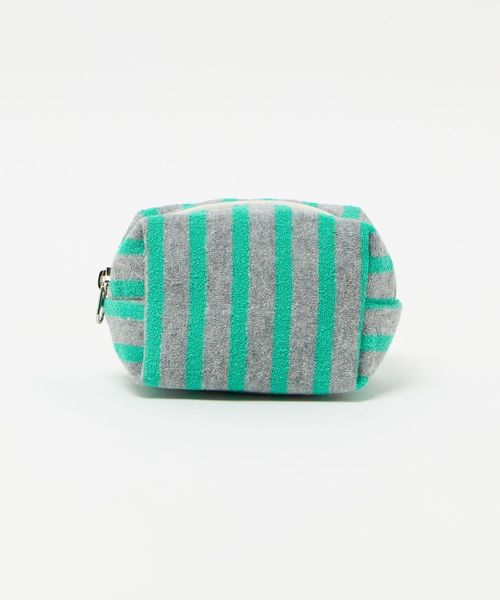 Unfold/＜Unfold＞ストライプテリーポーチ S/ポーチ