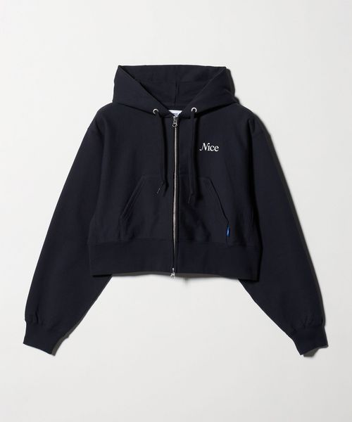 NICE WEATHER/＜NICE WEATHER＞ウィメンズ ジップクロップドパーカ 2/スウェット / パーカー