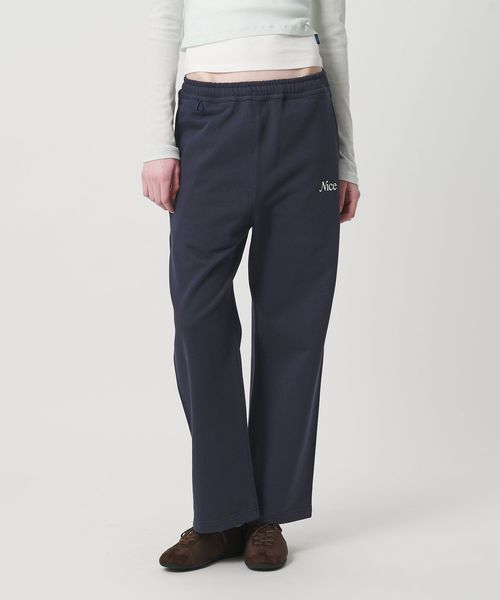 NICE WEATHER/＜NICE WEATHER＞ウィメンズ ロゴ スウェットパンツ/スウェットパンツ / ジャージ