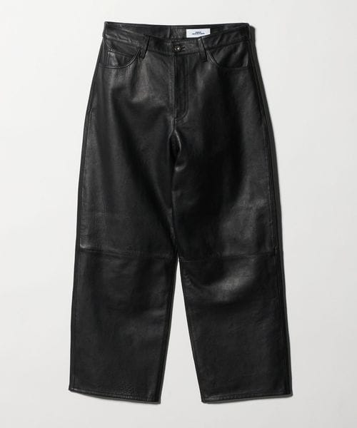 NICE WEATHER/＜NICE WEATHER＞バッファローレザー 5ポケットパンツ/その他パンツ