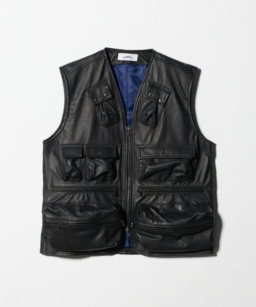 NICE WEATHER/＜NICE WEATHER＞シープレザー カメラベスト/ベスト