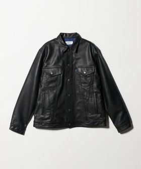 NICE WEATHER/＜NICE WEATHER＞バッファローレザー トラッカージャケット/その他コート / ブルゾン