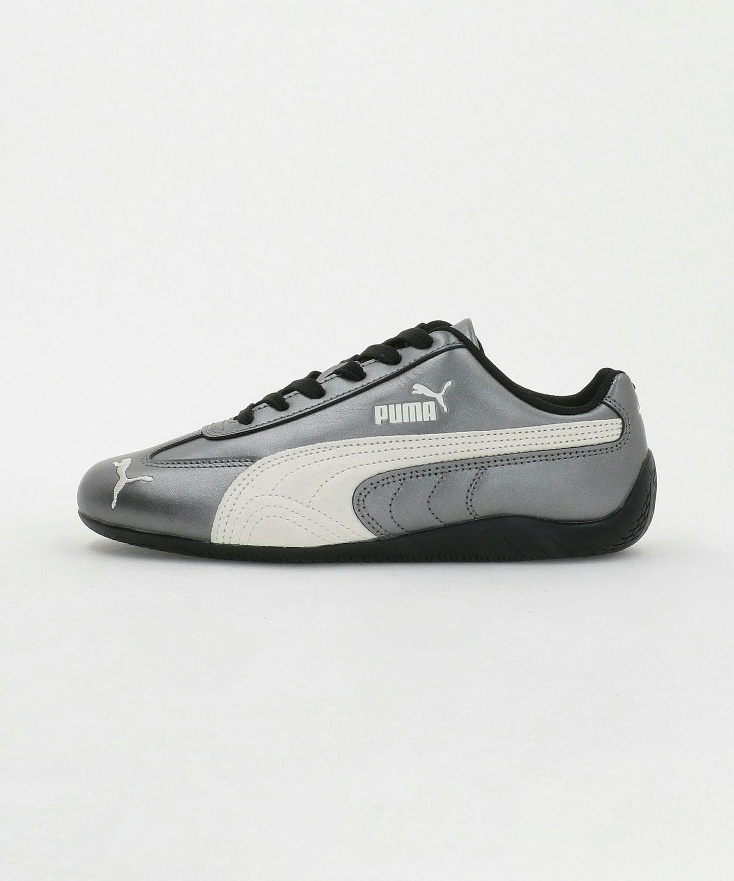 PUMA＞スピードキャットメタリック スニーカー