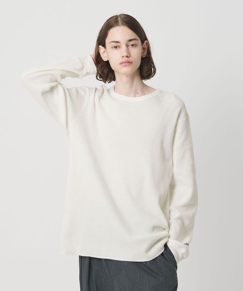 NICE WEATHER/＜NICE WEATHER＞ヘビーサーマル ロングスリーブ カットソー/Tシャツ / カットソー