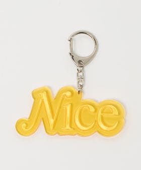 NICE WEATHER/＜NICE WEATHER＞クリア キーホルダー/NICE/キーケース / キーホルダー