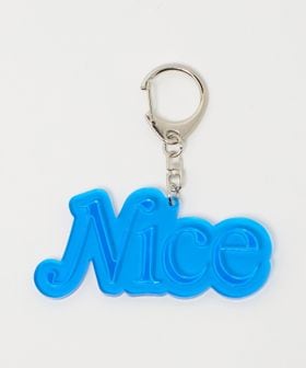 NICE WEATHER/＜NICE WEATHER＞クリア キーホルダー/NICE/キーケース / キーホルダー