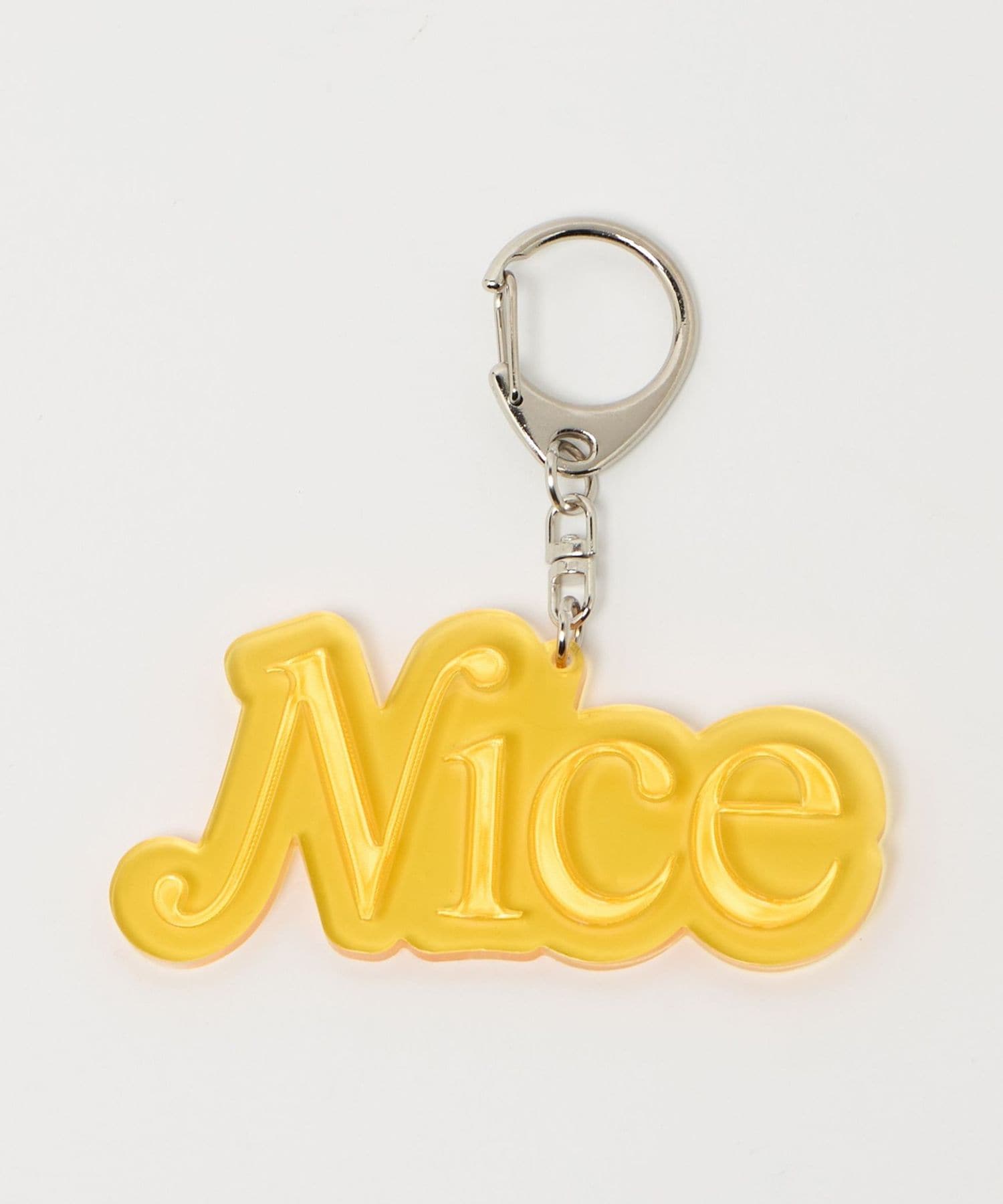 NICE WEATHER＞クリア キーホルダー/NICE