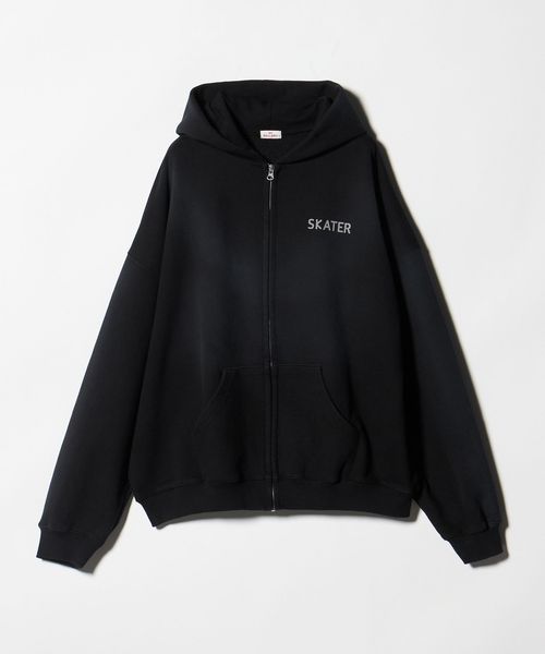 1011GALLERY/＜1011GALLERY＞SKATER ロゴ ジップアップフーディ/スウェット / パーカー